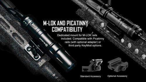 Olight Odin Mini Tactical Weapon Light - 1250 Lumens, Rechargeable, MLOK Mount Olight Odin Mini Tactical Weapon Light - 1250 Lumens, Rechargeable, MLOK Mount