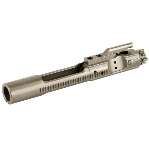 FailZero Full-Auto Rated EXO Coated Bolt Carrier Group With Hammer - Completely Assembled, EXO Coated, Fits AR-15, Nickel Finish