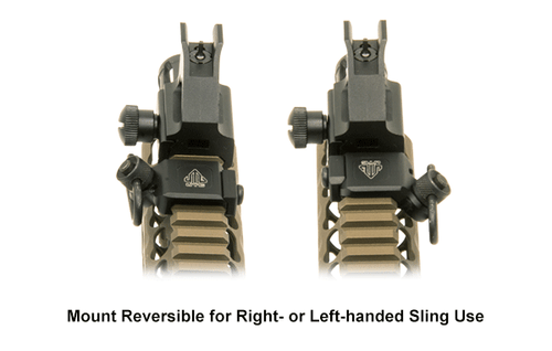 Leaper's Inc - UTG Low Profile Angled QD Sling Swivel Adaptor - For Picatinny Rails Leaper's Inc - UTG Low Profile Angled QD Sling Swivel Adaptor - For Picatinny Rails