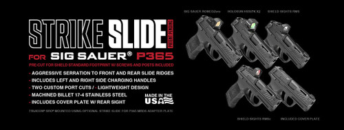 Strike Industries Strike Slide for SIG SAUER® P365 - Black Strike Industries Strike Slide for SIG SAUER® P365 - Black