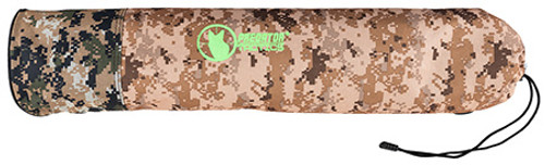 Predator Tactics 97499 DeadEye Rifle Tripod System Tripod 17.50" - 70" Matte Black Aluminum