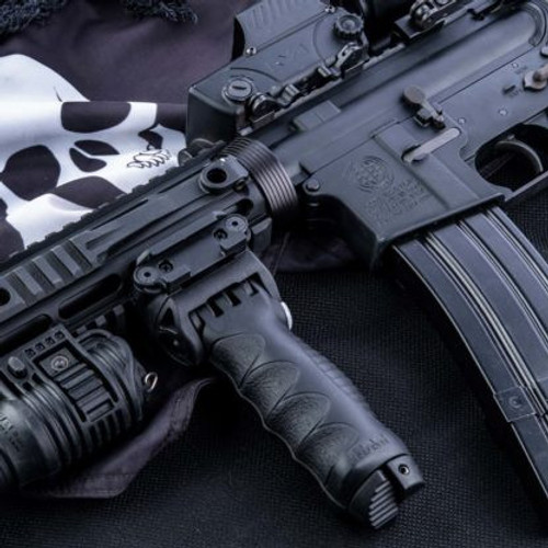 FAB Defense FX-TPODG2T T-Pod G2 Rotating Tactical Foregrip & Bipod Black Polymer Grip - 6061-T6 Aluminum, Tan FAB Defense FX-TPODG2T T-Pod G2 Rotating Tactical Foregrip & Bipod Black Polymer Grip - 6061-T6 Aluminum, Tan