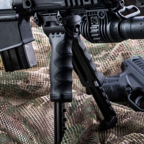 FAB Defense FX-TPODG2T T-Pod G2 Rotating Tactical Foregrip & Bipod Black Polymer Grip - 6061-T6 Aluminum, Tan FAB Defense FX-TPODG2T T-Pod G2 Rotating Tactical Foregrip & Bipod Black Polymer Grip - 6061-T6 Aluminum, Tan