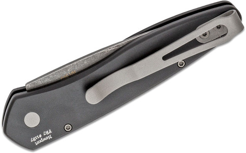 ProTech 3426 Newport AUTO Folding Knife - 3" S35VN Acid Washed Blade, Black Aluminum Handles w/ Digital Camo G10 Inlay ProTech 3426 Newport AUTO Folding Knife - 3" S35VN Acid Washed Blade, Black Aluminum Handles w/ Digital Camo G10 Inlay