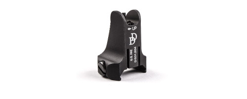 Daniel Defense Fixed Front Sight (Rock & Lock) - Picatinny Rail Mounted, Black