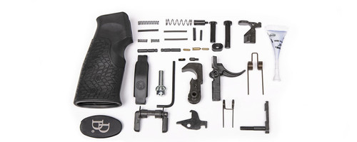 Daniel Defense Lower Receiver Parts Kit - 223 Rem/556NATO, Black Finish