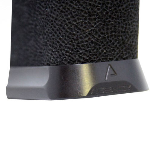 Agency Arms Aluminum EDC Magwell - For Glock 19 Gen4, Medium Back Strap, Black Finish Agency Arms Aluminum EDC Magwell - For Glock 19 Gen4, Medium Back Strap, Black Finish