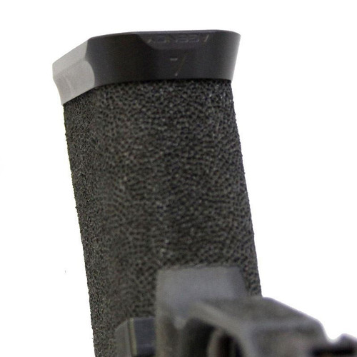Agency Arms Aluminum EDC Magwell - For Glock 19 Gen4, No Back Strap, Black Finish Agency Arms Aluminum EDC Magwell - For Glock 19 Gen4, No Back Strap, Black Finish