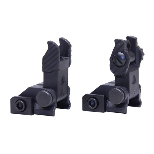 Guntec USA  EZ Sights Thin Profile Polymer Back Up Iron Sight Set Guntec USA  EZ Sights Thin Profile Polymer Back Up Iron Sight Set