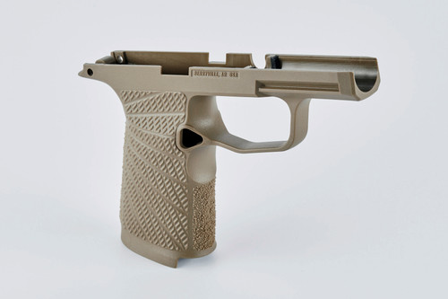Wilson Combat Sig P365XL Grip Module - No Safety, Matte Finish, Tan Wilson Combat Sig P365XL Grip Module - No Safety, Matte Finish, Tan