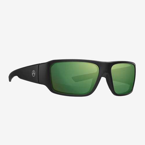 Magpul Rift Eyewear - Black Frame, High Contrast Polarized Violet Lens/Green Mirror