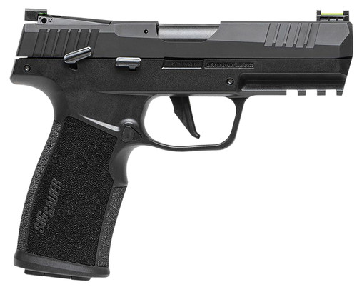 Sig Sauer 322CBAS P322 22 LR Caliber with 4" Threaded Barrel, 20+1 Capacity, Black Finish Picatinny Rail Frame, Serrated/Optic Cut Black Anodized Stainless Steel Slide & Polymer Grip Includes 2 Mags