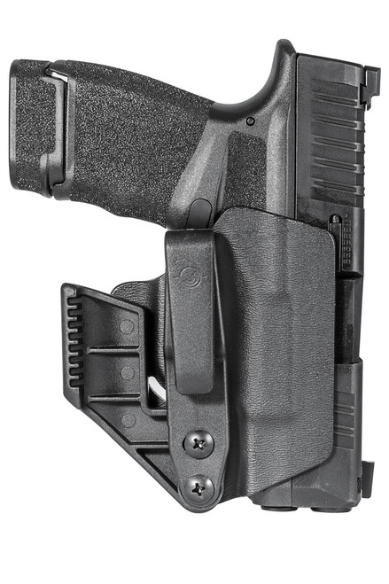 Mission First Tactical Minimalist Inside Waistband Ambidextrous Holster - Fits the Springfield Hellcat, Black Kydex Mission First Tactical Minimalist Inside Waistband Ambidextrous Holster - Fits the Springfield Hellcat, Black Kydex