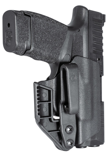 Mission First Tactical Minimalist Inside Waistband Ambidextrous Holster - Fits the Springfield Hellcat, Black Kydex Mission First Tactical Minimalist Inside Waistband Ambidextrous Holster - Fits the Springfield Hellcat, Black Kydex