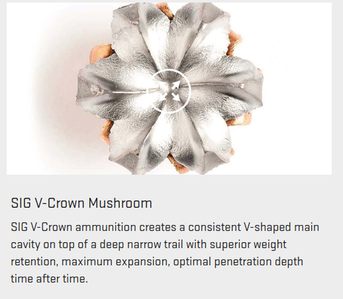 Sig Sauer Elite V-Crown 9mm 147 Grain JHP - 20 Rounds per Box Sig Sauer Elite V-Crown 9mm 147 Grain JHP - 20 Rounds per Box