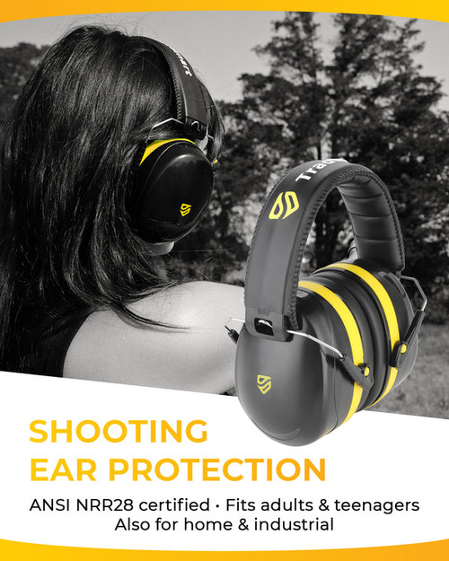 TRADESMART Essentials Kit - Shooting Earmuffs and Anti Fog Scratch Resistant Safety Glasses Kit TRADESMART Essentials Kit - Shooting Earmuffs and Anti Fog Scratch Resistant Safety Glasses Kit