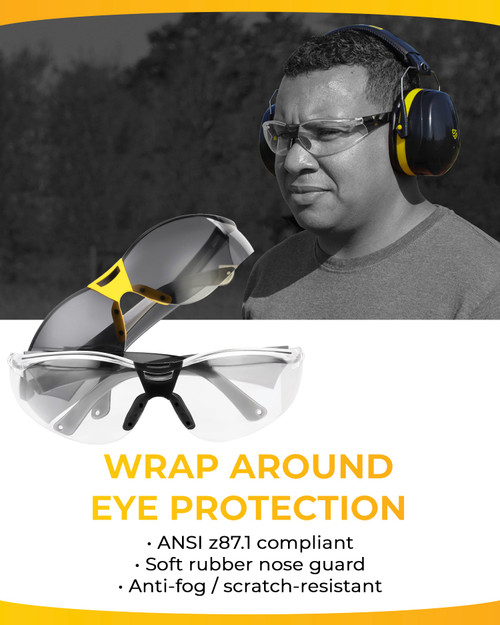 TRADESMART Shooting Pro Kit - Ear-Protection Earmuffs, Glasses, Earplugs, Protective Case TRADESMART Shooting Pro Kit - Ear-Protection Earmuffs, Glasses, Earplugs, Protective Case
