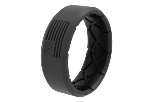 Groove Life Zeus Edge American Hero Ring w/ Anti-stretch™ Technology -  Deep Stone Grey