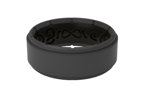 Groove Life Zeus Step Ring w/ Anti-stretch™ Technology - Deep Stone Grey
