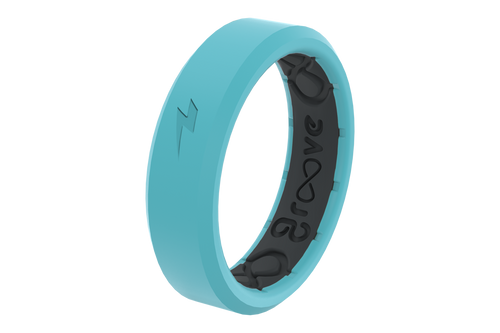 Groove Life Zeus Thin Ring w/ Anti-stretch™ Technology - Aqua