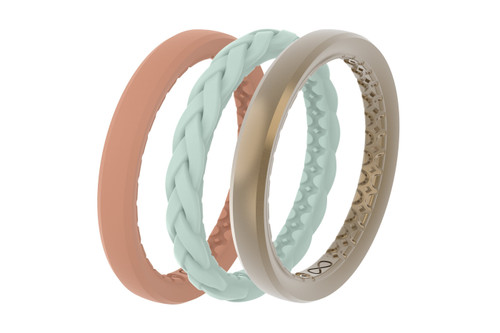 Groove Life Women's Stackable Rings - Gold Coast Groove Life Women's Stackable Rings - Gold Coast