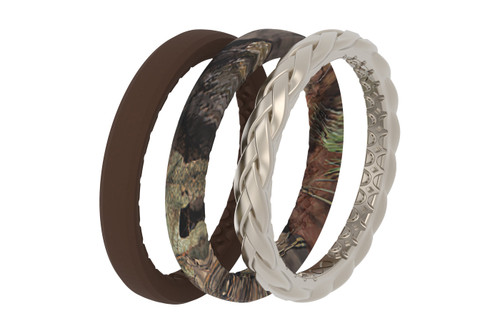 Groove Life Women's Stackable Rings - Mossy Oak® Breakup Country