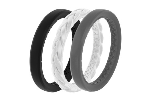 Groove Life Women's Stackable Rings - Luna Groove Life Women's Stackable Rings - Luna