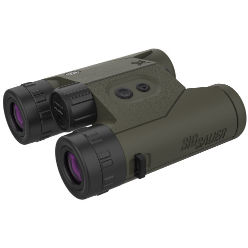 Sig Sauer KILO6K-HD Compact Rangefinder Binocular - 10X32mm, Green, Circle Reticle