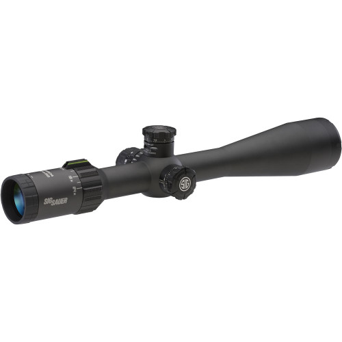 Sig Sauer TANGO4 6-24x50mm Rifle Scope - 30mm Tube, FFP, MRAD DEV-L Illuminated Reticle, Side Focus, 0.25 MOA Adjustments, Black Sig Sauer TANGO4 6-24x50mm Rifle Scope - 30mm Tube, FFP, MRAD DEV-L Illuminated Reticle, Side Focus, 0.25 MOA Adjustments, Black