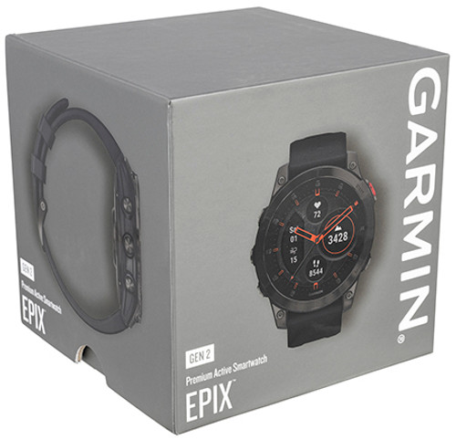 Garmin epix Gen 2 Active Smartwatch (Black Titanium) in the Fitness  Trackers department at
