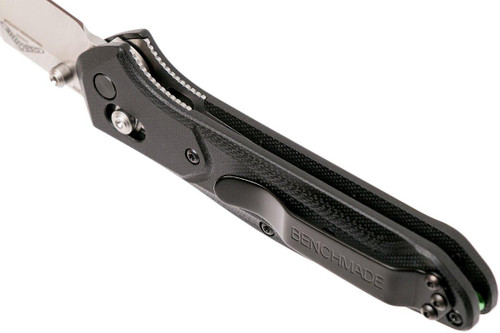 Benchmade 940-2 Osborne Folding Knife - 3.4" S30V Plain Blade, Black G10 Handles Benchmade 940-2 Osborne Folding Knife - 3.4" S30V Plain Blade, Black G10 Handles