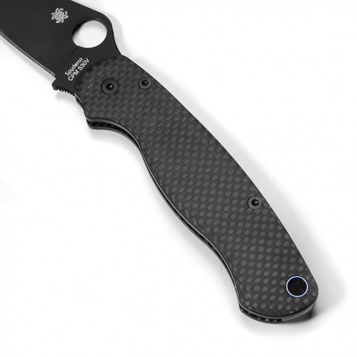 Flytanium Classic Carbon Fiber Scales for Spyderco Paramilitary 2 Flytanium Classic Carbon Fiber Scales for Spyderco Paramilitary 2