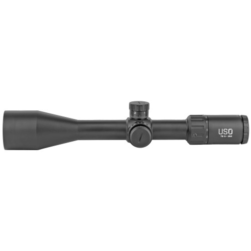 US Optics TS Series 5-25X50mm Rifle Scope - 30mm Main Tube, Front Focal Plane, 1/10 Mil Adjustments, Illuminated JVCR Reticle US Optics TS Series 5-25X50mm Rifle Scope - 30mm Main Tube, Front Focal Plane, 1/10 Mil Adjustments, Illuminated JVCR Reticle