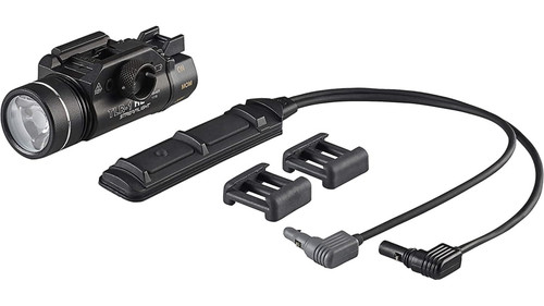 Streamlight 69889 TLR-1 HL Tactical Weapon Light Dual Remote Kit - 1000 Lumens, Picatinny Rail Mount, Black Anodized Aluminum