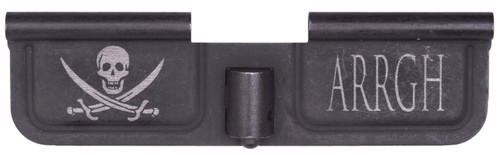 Spikes SED7003 Pirate Ejection Port Door - Fits AR-15s, Black Phosphate Steel