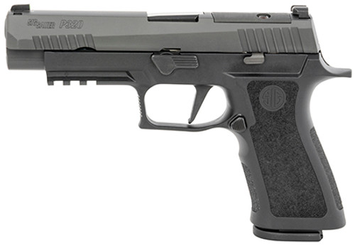 Sig Sauer 320XF9BXR3PR2 P320 X 9mm Luger Caliber with 4.70" Barrel, 17+1 Capacity, Overall Black Finish Stainless Steel, Picatinny Rail Frame, Serrated/Optic Cut Nitron Slide, Polymer Grip & XRAY3 Day/Night Sight Includes 2 Mags & Optic Plate Sig Sauer 320XF9BXR3PR2 P320 X 9mm Luger Caliber with 4.70" Barrel, 17+1 Capacity, Overall Black Finish Stainless Steel, Picatinny Rail Frame, Serrated/Optic Cut Nitron Slide, Polymer Grip & XRAY3 Day/Night Sight Includes 2 Mags & Optic Plate