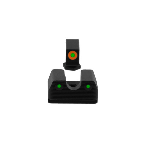 Rival Arms RA2A231G Tritium Night Sights Fits Glock 42/43 - Green Tritium w/Orange Outline Front, Green Rear Rival Arms RA2A231G Tritium Night Sights Fits Glock 42/43 - Green Tritium w/Orange Outline Front, Green Rear