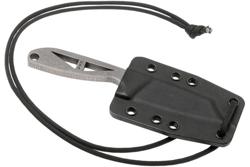 Bradford Knives G-Cleaver Fixed Blade Neck Knife - 2.875" Elmax Stonewashed Cleaver Blade, Skeletonized Handle, Kydex Sheath Bradford Knives G-Cleaver Fixed Blade Neck Knife - 2.875" Elmax Stonewashed Cleaver Blade, Skeletonized Handle, Kydex Sheath