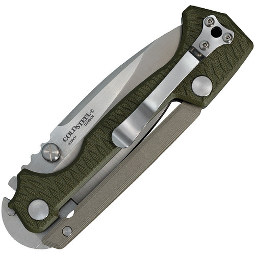 Cold Steel 58SQ Demko AD-15 Scorpion Lock Folding Knife - 3.68" S35VN Drop Point Blade, OD Green G10 Handles Cold Steel 58SQ Demko AD-15 Scorpion Lock Folding Knife - 3.68" S35VN Drop Point Blade, OD Green G10 Handles