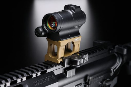Unity Tactical FAST™ Micro-S Red Dot Mount - 2.26" Optical Height, Compatible with Tall Micro Footprints (CompM5s, CompM5b, Duty RDS), Flat Dark Earth Unity Tactical FAST™ Micro-S Red Dot Mount - 2.26" Optical Height, Compatible with Tall Micro Footprints (CompM5s, CompM5b, Duty RDS), Flat Dark Earth