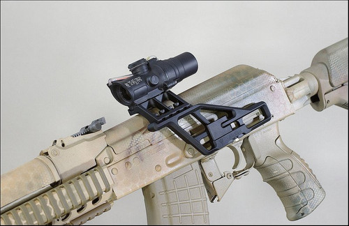 RS Regulate AK-301M Front Biased Lower Modular Side Mount - Fits AKM Type Rifles, Matte Black Finish RS Regulate AK-301M Front Biased Lower Modular Side Mount - Fits AKM Type Rifles, Matte Black Finish