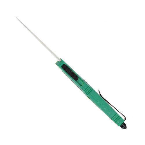 Cobratec Medium FS-3 OTF Knife - Green Lure Edition - 3" D2 Blade,  Aluminum Alloy Cerakoted Handle Cobratec Medium FS-3 OTF Knife - Green Lure Edition - 3" D2 Blade,  Aluminum Alloy Cerakoted Handle