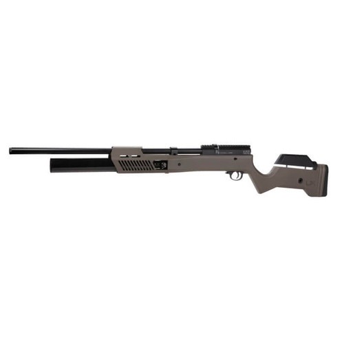 Umarex Gauntlet 2 .25 Cal PCP Air Rifle - 28.5" Barrel, 980 Feet Per Second, Flat Dark Earth Synthetic Stock with Adjustable Cheek Riser Umarex Gauntlet 2 .25 Cal PCP Air Rifle - 28.5" Barrel, 980 Feet Per Second, Flat Dark Earth Synthetic Stock with Adjustable Cheek Riser