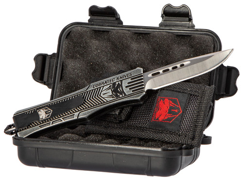 CobraTec CTK-1 Small - Stonewash - 2.75" D2 Steel Blade, Aluminum Alloy Handle CobraTec CTK-1 Small - Stonewash - 2.75" D2 Steel Blade, Aluminum Alloy Handle