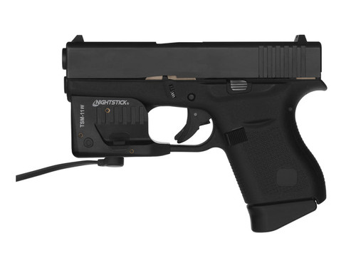 Nightstick TSM-11W Subcompact Tactical Weapon-Mounted Rechargeable Light for the Glock 42/43/43X/48 - 150 Lumens Nightstick TSM-11W Subcompact Tactical Weapon-Mounted Rechargeable Light for the Glock 42/43/43X/48 - 150 Lumens