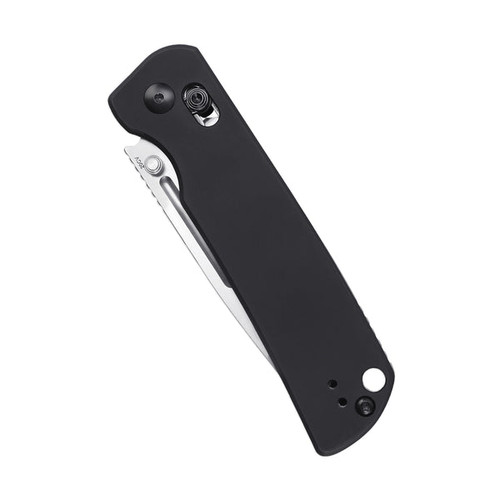 Kizer Escort Clutch Lock Folding Knife - 3.31" 20CV Stonewash Blade, Black Aluminum Handles Kizer Escort Clutch Lock Folding Knife - 3.31" 20CV Stonewash Blade, Black Aluminum Handles