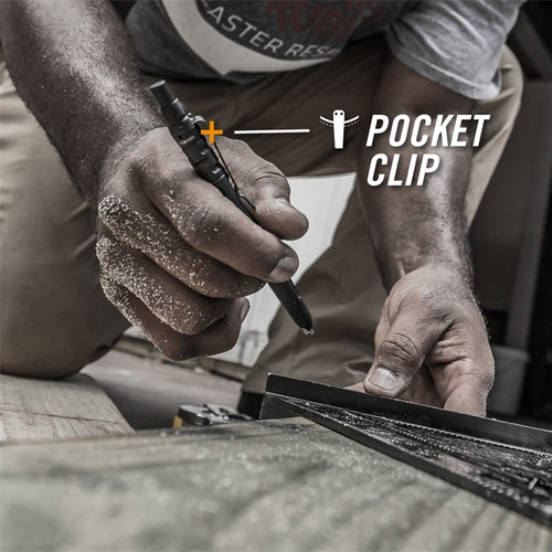 Gerber Impromptu Stainless Steel Tactical Pen - Black Cerakote, Stainless Steel Construction - 31-001880 Gerber Impromptu Stainless Steel Tactical Pen - Black Cerakote, Stainless Steel Construction - 31-001880