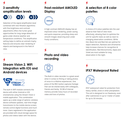 Pulsar Axion XM30F Thermal Monocular - Thermal Optic, 3-12X, Matte Finish, Black Pulsar Axion XM30F Thermal Monocular - Thermal Optic, 3-12X, Matte Finish, Black