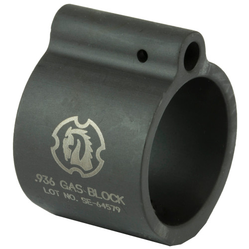 Troy Low Profile .936" ID Gas Block Kit - Black Parkerized Finish, 4140 Pre-Hardened Steel Troy Low Profile .936" ID Gas Block Kit - Black Parkerized Finish, 4140 Pre-Hardened Steel