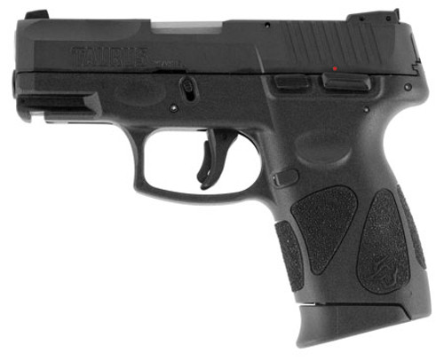 Taurus 1G2C93112 G2c 9mm Luger Matte Stainless 3.20" Barrel 12+1, Polymer Frame With Picatinny Acc. Rail, Matte Black Steel Slide, Restrike Capability, Manual Safety Taurus 1G2C93112 G2c 9mm Luger Matte Stainless 3.20" Barrel 12+1, Polymer Frame With Picatinny Acc. Rail, Matte Black Steel Slide, Restrike Capability, Manual Safety